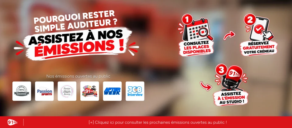 Assister aux émissions
